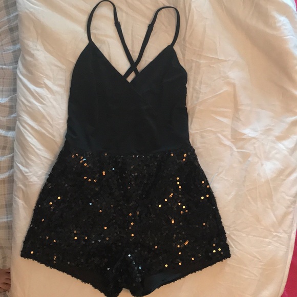 Sequin bottom romper - Picture 1 of 1